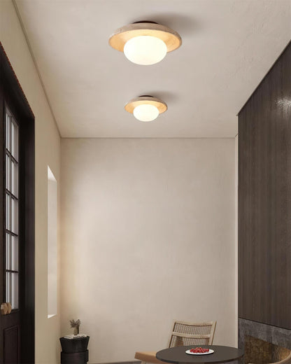 Mylie Travertine Ceiling Light