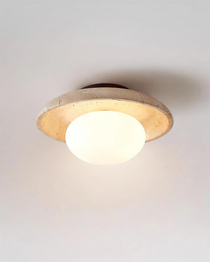 Mylie Travertine Ceiling Light