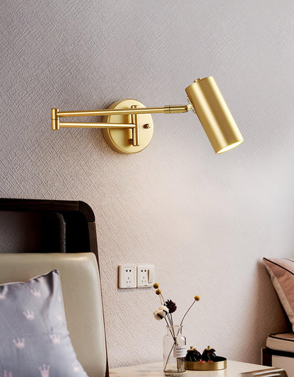 Axel Adjustable Swing Arm Wall Lamp