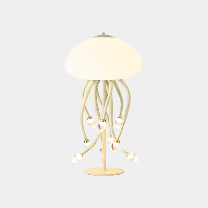 Table Lamp Creative Jellyfish LED, Green / Beige