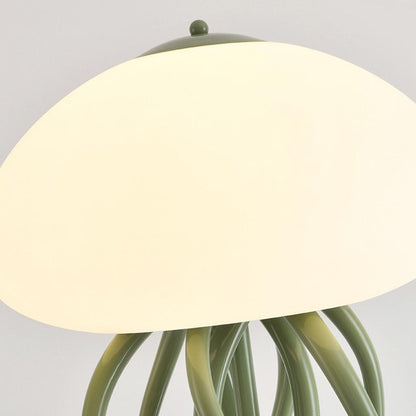 Table Lamp Creative Jellyfish LED, Green / Beige
