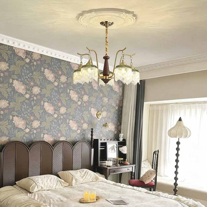 Tassel Chandelier French Branch Multi-Light