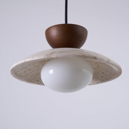 Cleo Travertine Pendant Lights