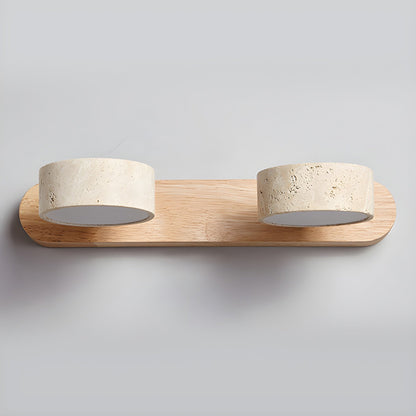 Tuelo Travertine Indoor Wall Light Neutral