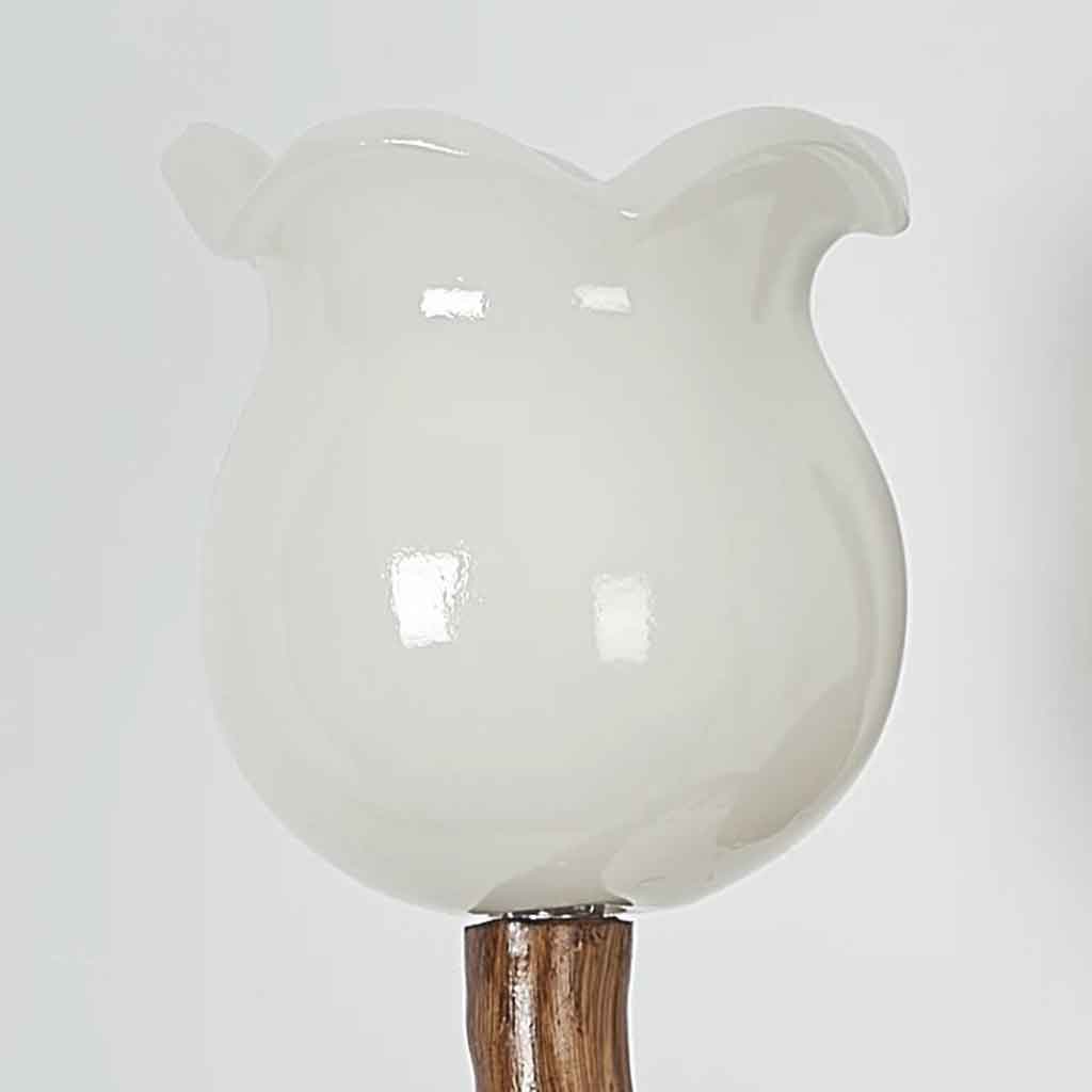 Tree Branch Wall Sconce with 2 Flower Heads