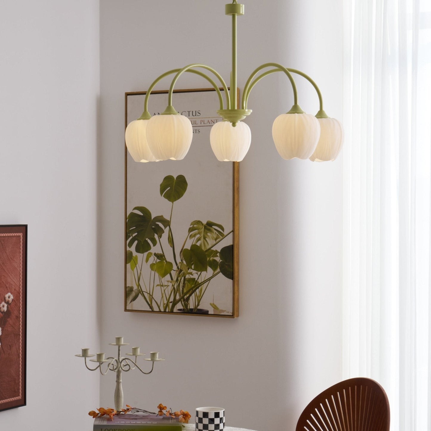 Tulip Fresh Chandeliers Glass