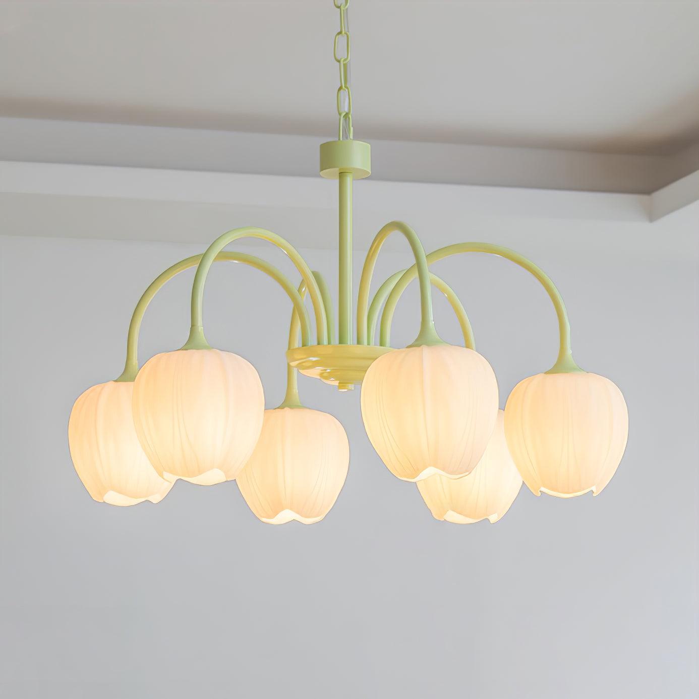 Tulip Fresh Chandeliers Glass