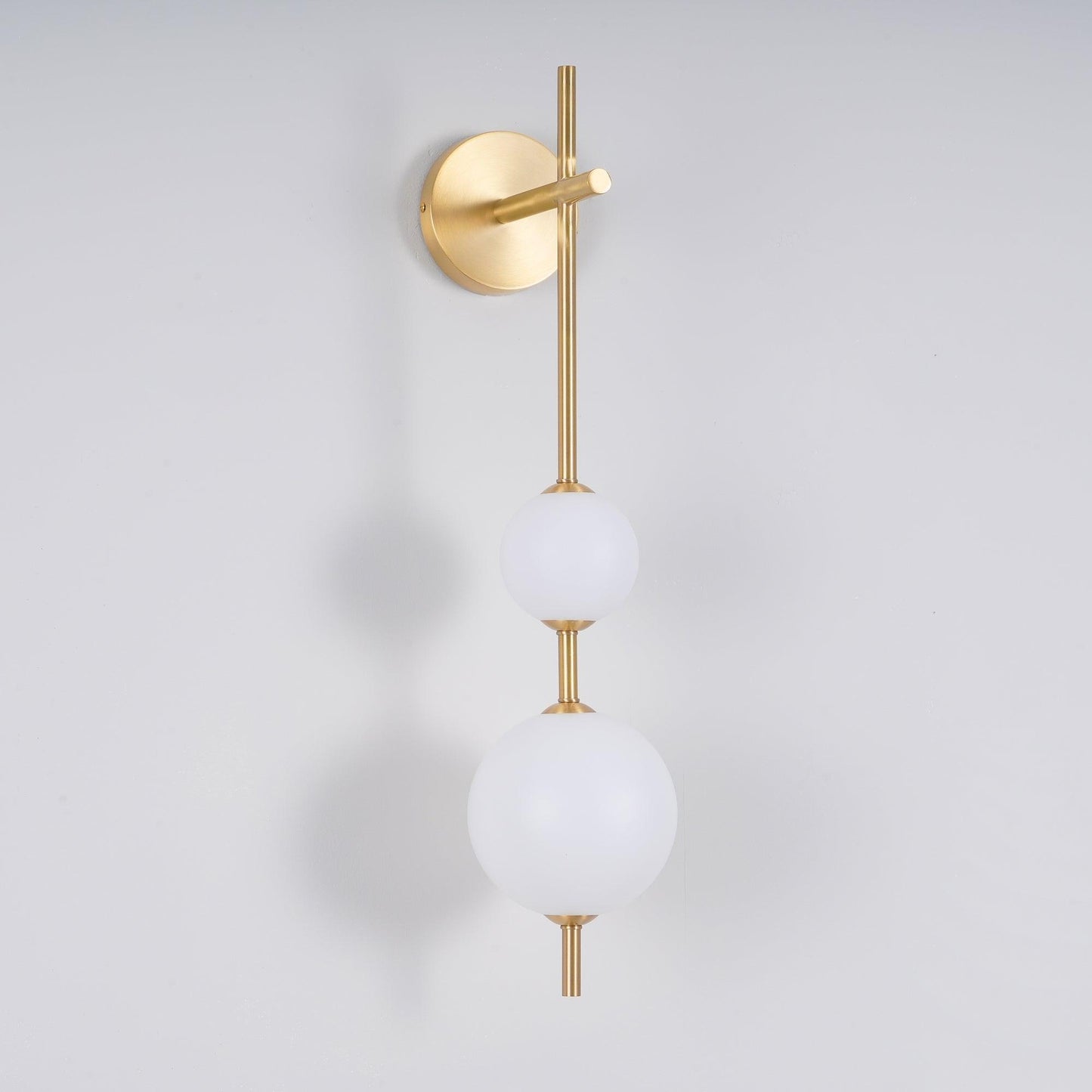 Cerin Vertical Globe Wall Lamp