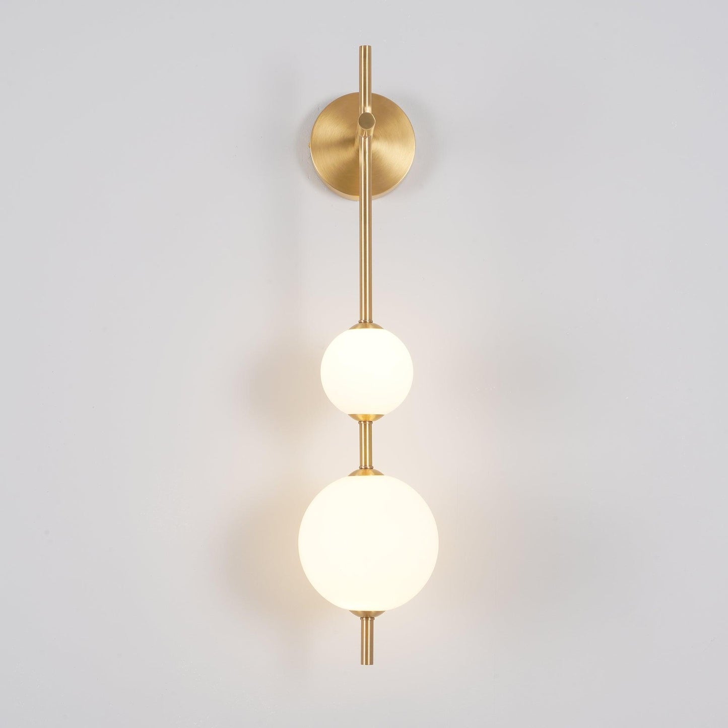 Cerin Vertical Globe Wall Lamp