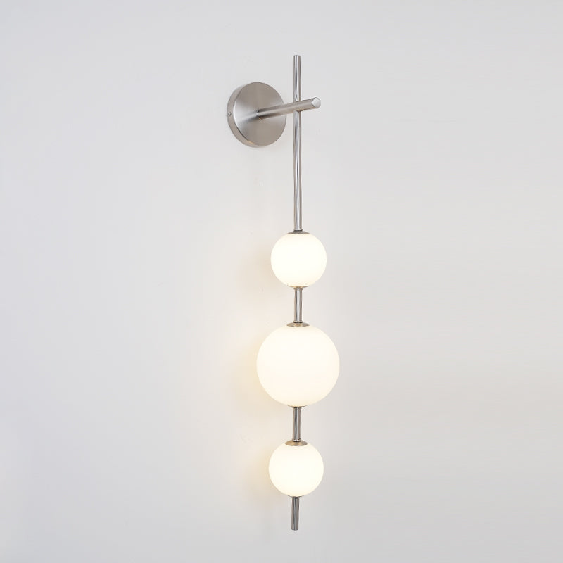 Cerin Vertical Globe Wall Lamp