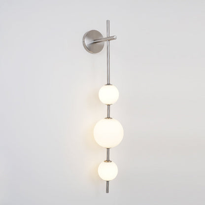 Cerin Vertical Globe Wall Lamp