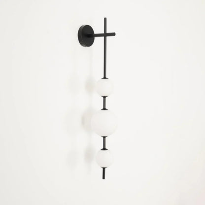 Cerin Vertical Globe Wall Lamp