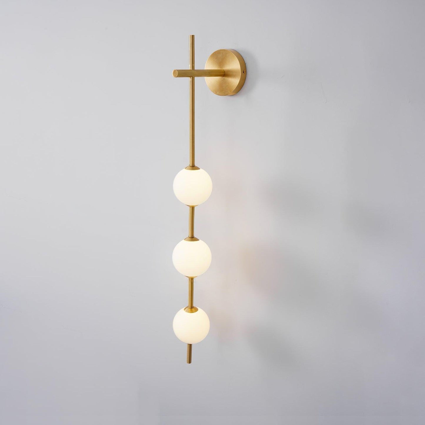 Cerin Vertical Globe Wall Lamp