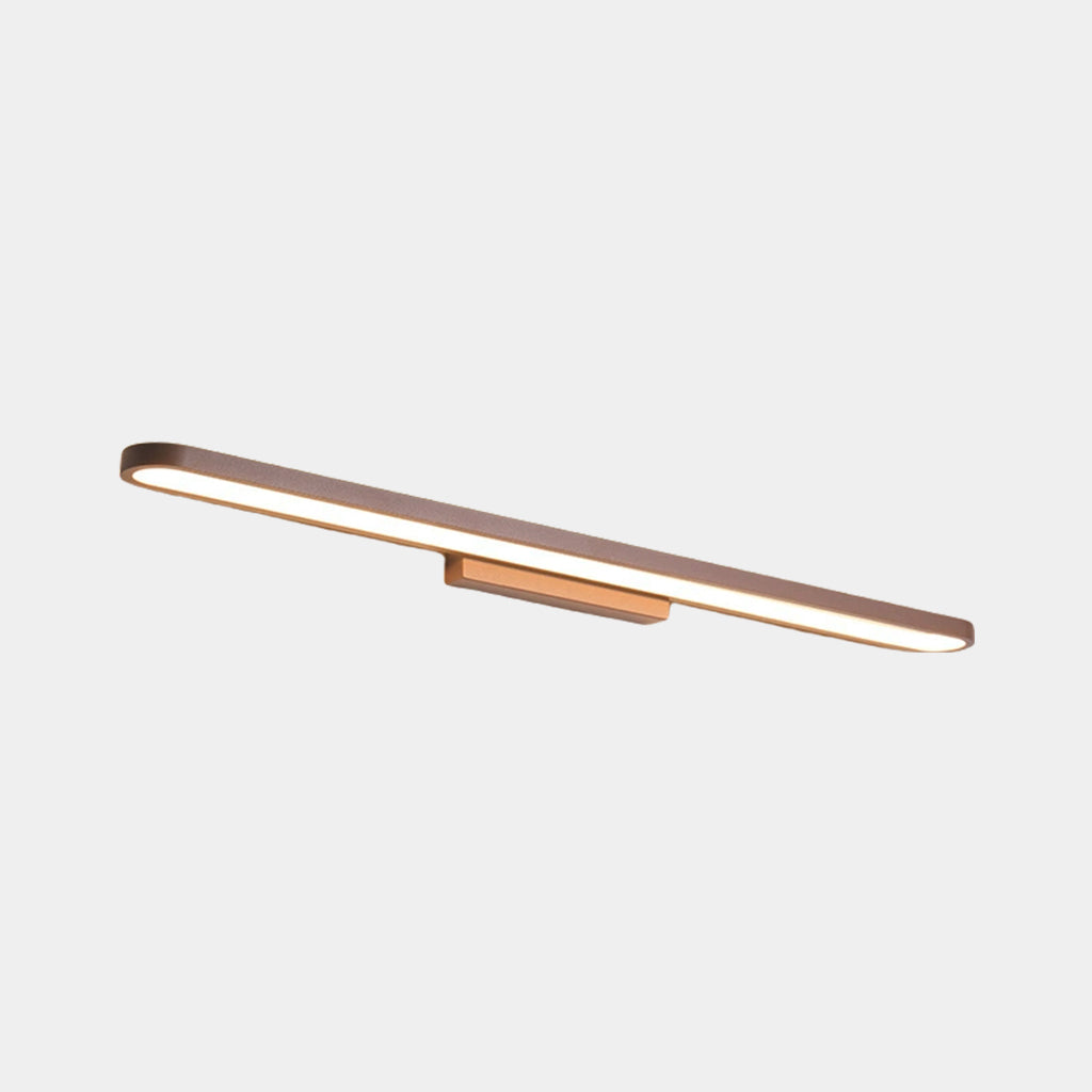 Wall Sconce Bathroom Vanity Lamp Minimalist Linear Oval LED