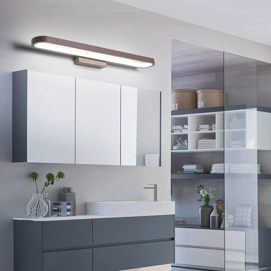 Wall Sconce Bathroom Vanity Lamp Minimalist Linear Oval LED