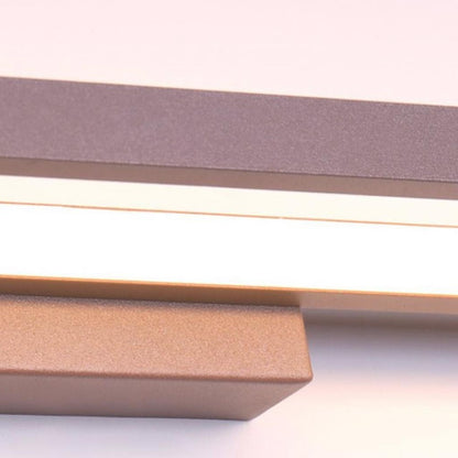 Wall Sconce Bathroom Vanity Lamp Minimalist Linear Oval LED