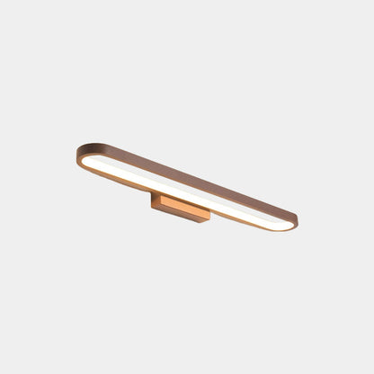 Wall Sconce Bathroom Vanity Lamp Minimalist Linear Oval LED