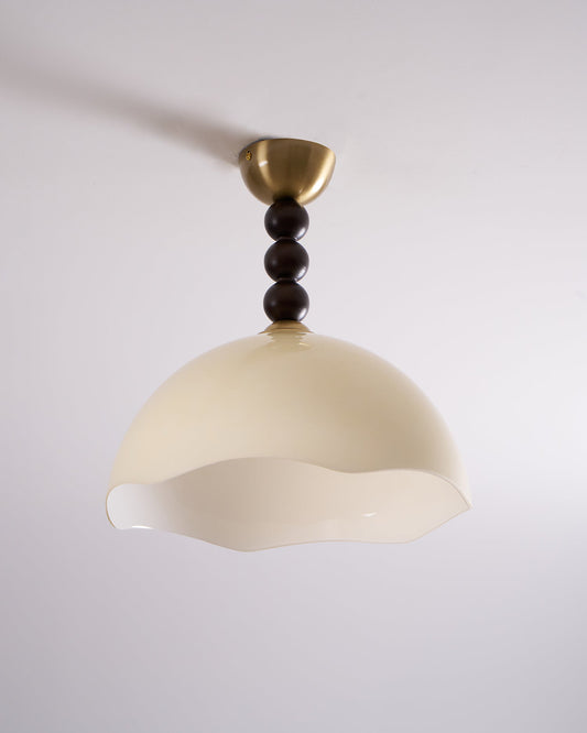 Amberis Vintage Amber Glass Ceiling Light