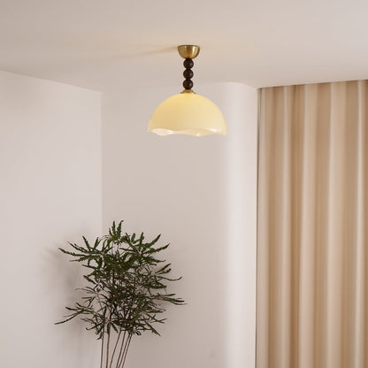 Amberis Vintage Amber Glass Ceiling Light