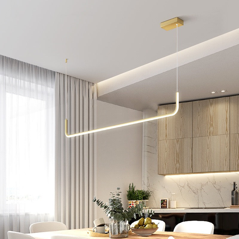 creative artistic led bar light linear design minimalist