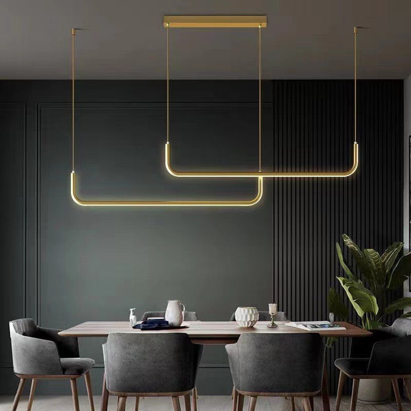 creative artistic led bar light linear design minimalist