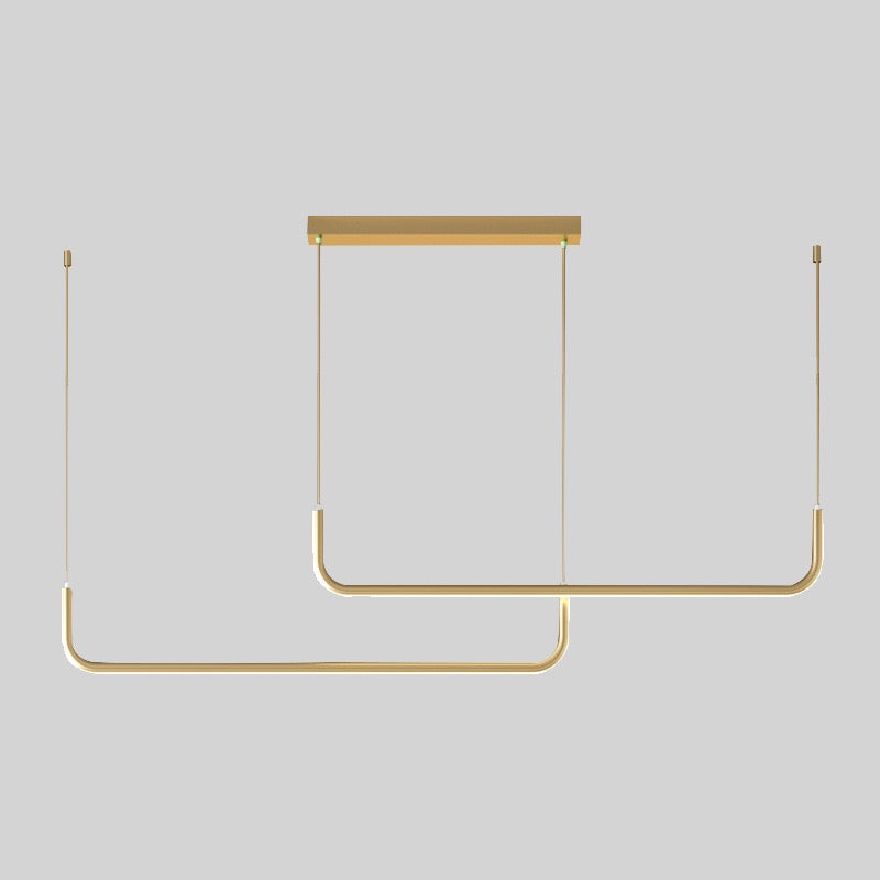 creative artistic led bar light linear design minimalist