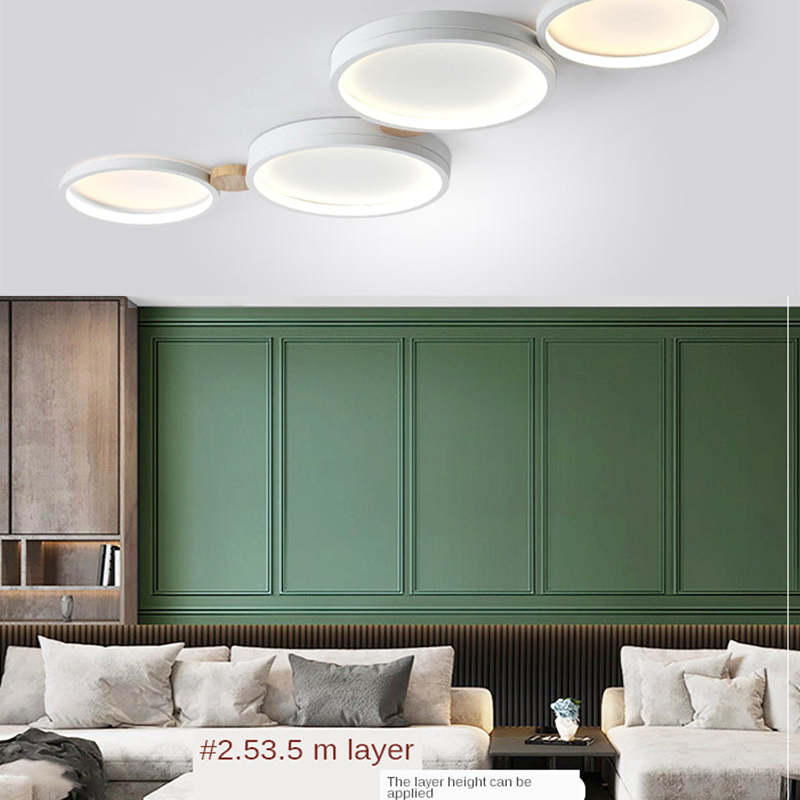 Arisha Round Flush Mount Ceiling Light 3 Colour 3/4/5/6/7 Heads