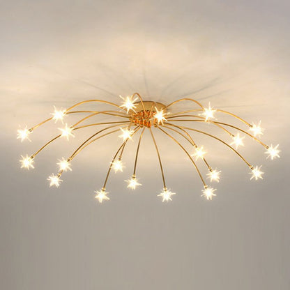 Arisha Art Deco Starry  Flush Mount Ceiling Light