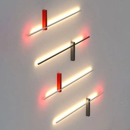 Arisha Minimalist Linear Wall Lamp Multi-Color Linear