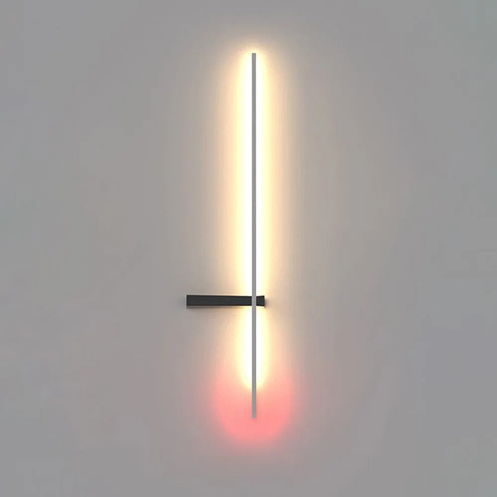 Arisha Minimalist Linear Wall Lamp Multi-Color Linear