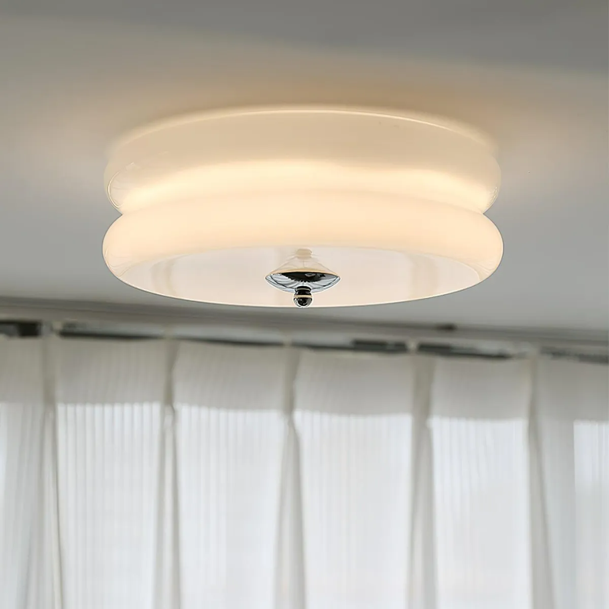 Candy Flush Mount Ceiling Light Two Layer